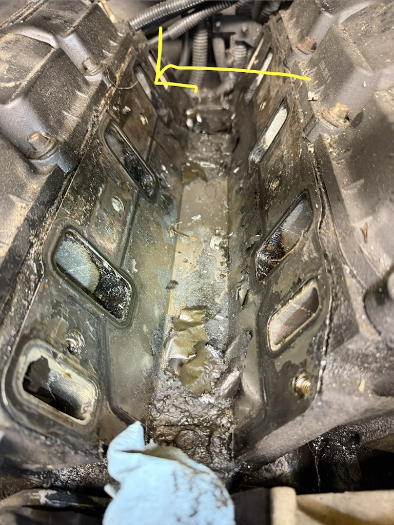 Jeep Wrangler engine bay